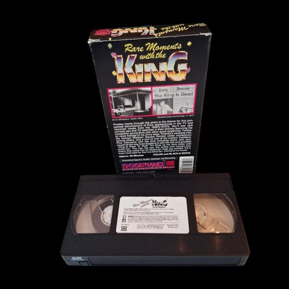 Vintage Elvis Collectibles: Cookbook, VHS, Book & Magazine King of Rock n Roll - Picture 9 of 16